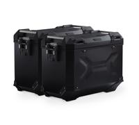 SW-Motech TRAX ADV aluminium case system - Black. 45/45 l. BMW R 1200 R/RS, R 1250 R/RS.
