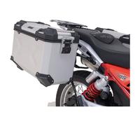 SW-Motech TRAX ADV aluminium case system for various models, silver multicolored