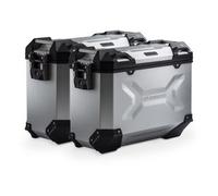 SW-Motech TRAX ADV aluminium case system for various models, silver multicolored