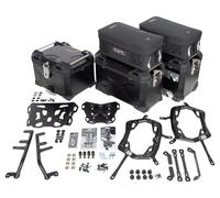 SW-Motech TRAX ADV Complete Case Set, black Incl. racks, locks, bags