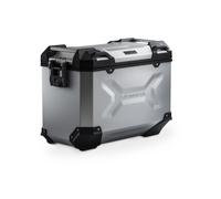 SW-Motech TRAX ADV Left Side Motorcycle Case Aluminum 45 Litre Silver Luggage