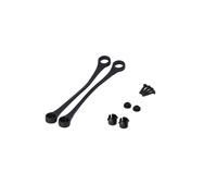 SW-Motech TRAX ADV replacement lid stop - Black. For TRAX ADV side cases. 2 pieces., black