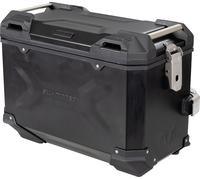 SW-Motech Trax ADV Side Case 45 Aluminium 45 LITRE, BLACK, LEFT silver