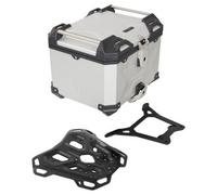 SW-Motech Trax Adv Top Case System 38 l, for various models, silver multicolored
