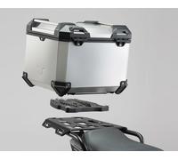 SW-Motech TRAX ADV top case system - Silver. Triumph Tiger 1200 models (11-)., silver