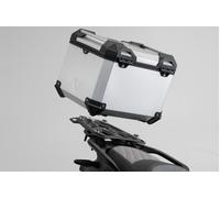 SW-Motech TRAX ADV top case system - Silver. BMW G 310 GS (17-)., silver