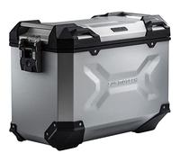 SW-Motech TRAX ADV Left Side Motorcycle Case Aluminum 45 Litre Silver Luggage