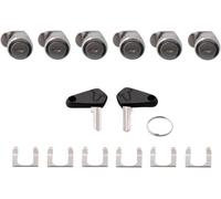 SW-Motech TRAX lock set with anti-theft protection PRO - 9 matching locks, 2 keys. Anti-theft protection.