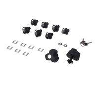 SW-Motech TRAX lock set with anti-theft protection EVO - 9 matching locks, 2 keys. Anti-theft protection.