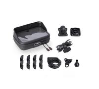 SW-Motech Universal GPS mount kit with Navi Case - Incl. 2" socket arm, for handlebar/mirror thread