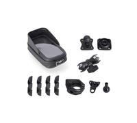 SW-Motech Universal GPS mount kit with Phone Case - Incl. 2" socket arm, for handlebar/mirror thread