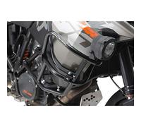 SW-Motech Upper crash bar for orig. KTM crash bar - Black. 1290 SAdv R / S (16-), 1090 Adv (16-).