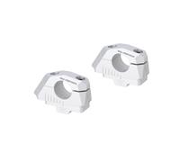 SW-Motech Variable bar back Ø 28 mm handlebars with offset - Silver. BMW F 850 GS/Adv (17-), F 900 GS (23-).