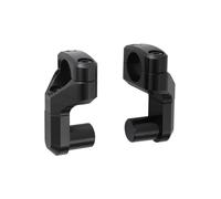 SW-Motech Vario bar back for Ø 22 mm handlebar - Up/back variable. Black., black
