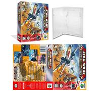 SW Rogue Squadron N64 Replacement Universal Game Case Box + Cover Art Work Only