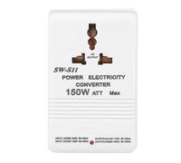 SW S11 150W Step-Up/Step-Down Voltage Converter, Dual Transformer 220V to 110V/110V to 220V, CN Plug