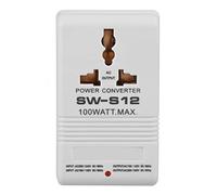 SW-S12 100W 110V/120V to 220V/240V Step-Up Down Voltage Transformer Converter Travel Dual Channel Power Converter