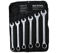 SW-Stahl 00927L Carbon-Steel Combination Spanner Set