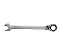 SW-Stahl 03520L-21 Combination Ratchet Spanner - 21 mm Wrench | Reversible 72-tooth fine-toothed ratchet mechanism, made of chrome vanadium steel for professional workshop applications