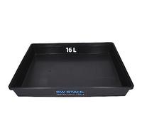 SW-Stahl 07376L Universal Collection Tray I 56 x 43 x 8.5 cm Large Plastic Tray I 16 Litre Capacity I Made in Germany