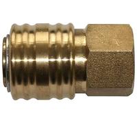 SW-Stahl 25077L Compressed Air Quick Coupling with 1/2 Inch Female Thread | Universal workshop connector for pneumatic tools, suitable for 12.7 mm connections with durable internal threading.