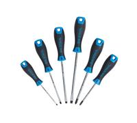 SW-Stahl 32810L Screwdriver Set with Phillips and Slotted I Slotted Screwdriver I PH Phillips Screwdriver Tool Set 6 Pieces