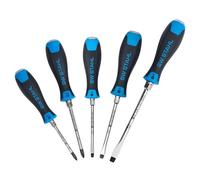 SW-Stahl 32816L Screwdriver Set Impact-Resistant 5-Piece I Slotted & Cross I Screwdriver Tool Set