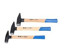 SW-Stahl Engineer's Hammer with Hickory Handle Set 3-Piece 300 + 500 + 800 g, 50930L
