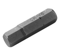 SW-Stahl IBO/4-5 Hexagon Socket Bit, 6.3 mm 1/4 inch Drive, 5 mm | Screw bit with 25 mm length, suitable for power tools and manual drivers, standard 1/4 inch hexagonal shank connection