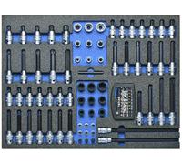 SW-Stahl Z3010-4 Workshop Trolley Assortment Screwdriver Inserts 102 Pieces