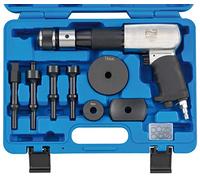 SW-Steel S3211 Air Hammer Set, 6 Pieces, 6.2 bar, 2100 BPM | Pneumatic vibration chisel for professional use with compressed air, includes various attachments and durable tools