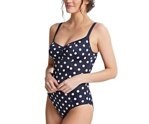 SW1450 Panache Anya Riva Spot Swimsuit - SW1450 Navy/Vanilla