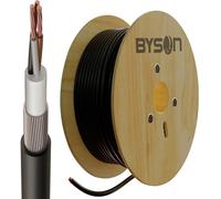 SWA - Steel Wire Armoured Heavy Duty Power Cable (6943X)- BASEC APPROVED (50 Meters, 3 Core 6mm)