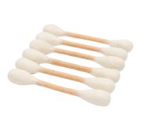 Swabs Cat Toys with Catnip 6 Pk Giant Kitten Chew Sticks Interactive Felt Kitty Kicker for Boredom Exercise & Play Gift Idea for Indoor Cats (White)