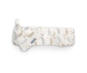 SwaddleMe by Ingenuity First Moments Collection Muslin Blanket & Hat Gift Set, 4-Piece Baby Gift (2 Blankets + 2 Hats), Soft Breathable Cotton, Neutral Whale, Stripe & Swirl Prints, Newborn Essentials