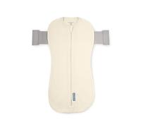 SwaddleMe by Ingenuity Swaddle & Secure Sleep System - Stage 1 Newborn Swaddle Pod with Secure Back Strap, 0-2 Months