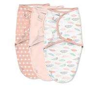 SwaddleMe Original Swaddle - Size Small, 0-3 Months, 3-Pack (Coral Days)