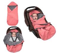 Swaddyl Baby Swaddling Blanket, Footmuff for Prams and Buggies, Maxi Cosi, for Newborns up to 5-Month-Old Infants, For Winter, Made from Minky and Cotton, Made in Europe