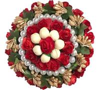 Swadeshi Desire Artificial Flower Juda Hair Gajra for Girls Hair Styling (Pack of-01,Color-Multi)