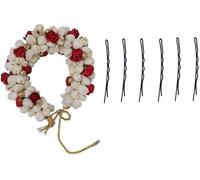 Swadeshi Desire Flower Gajra Hair Accessories For Women and Girls Multicolor(with 06 Bob pins)