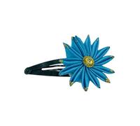 Swadeshi Desire Flower Hair Clip/Flower Pin For Women/Girls Pin Pack-06, Color-Sky Blue