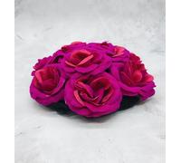 Swadeshi Desire Flower Juda, Bridal Gajra For Women And Girls, Pack-01, Color -Rani Pink