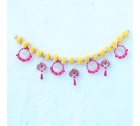 Swadeshi Desire™Lotus Hanging Banderwar | Main Door Toran| Hanging for Decoration Toran for Decoration (Size 37)