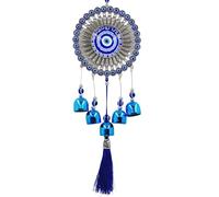 Swadeshi Desire Mandala Evil Eye Wind Chimes for Balcony Hanging for Home Entrance Door Decoration House Warming Gifts for New Home