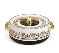 Swadeshi Desire Stainless Steel Elegant Design Hot Pot | Hot Case Keeps Food Hot & Fresh for Hours | Serve Chapati, roti, Biryani for multiple uses Home and Morden kitchen(Black)