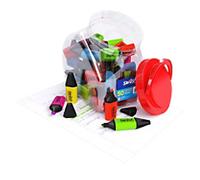 swäsh Mini Highlighter Assorted Broad Chisel - Pack of 50