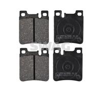 SWAG 10 91 6158 Brake Pad Set, disc brake for CHRYSLER,MERCEDES-BENZ