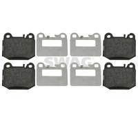SWAG 10 91 6437 Brake pad set