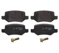 Brake pads Rear Axle 10 91 6525 SWAG for MERCEDES-BENZ A-CLASS VANEO
