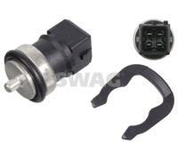 COOLANT TEMPERATURE SENSOR black 60 92 6936 SWAG for RENAULT DACIA OPEL VOLVO